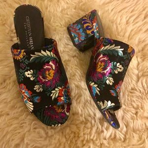 Chinese inspired Payless mules